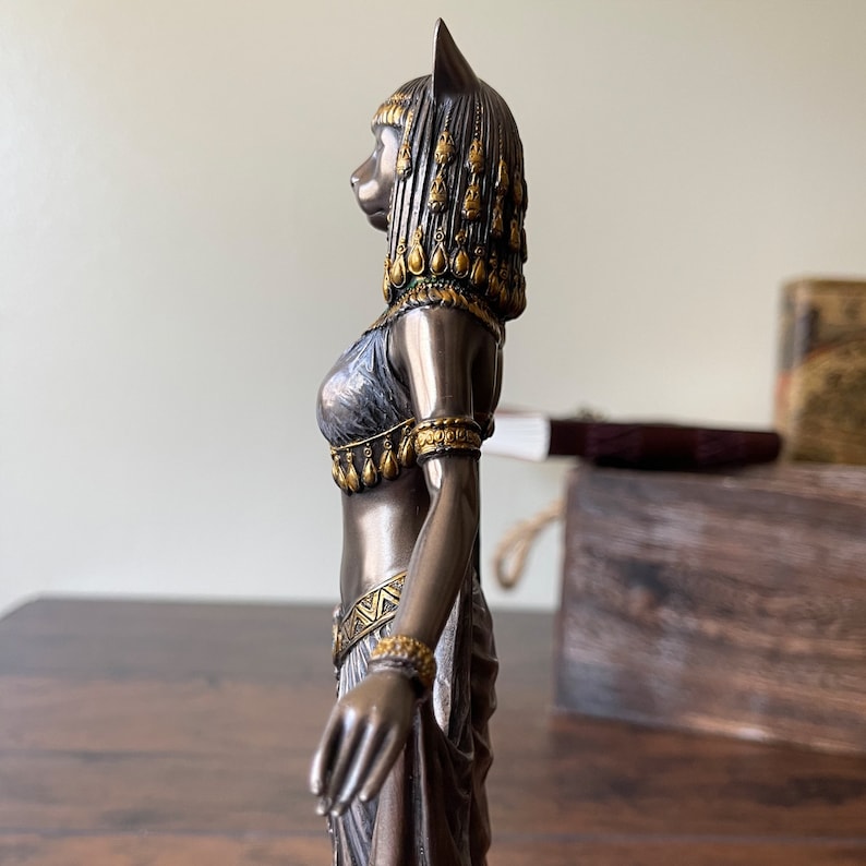 Bastet Egyptian Goddess of Protection Statue Etsy