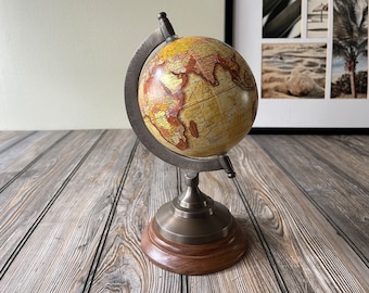 Globe terrestre rotatif et lumineux 25 cm au meilleur prix