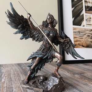 The Morrigan Celtic Goddess Of War Statute