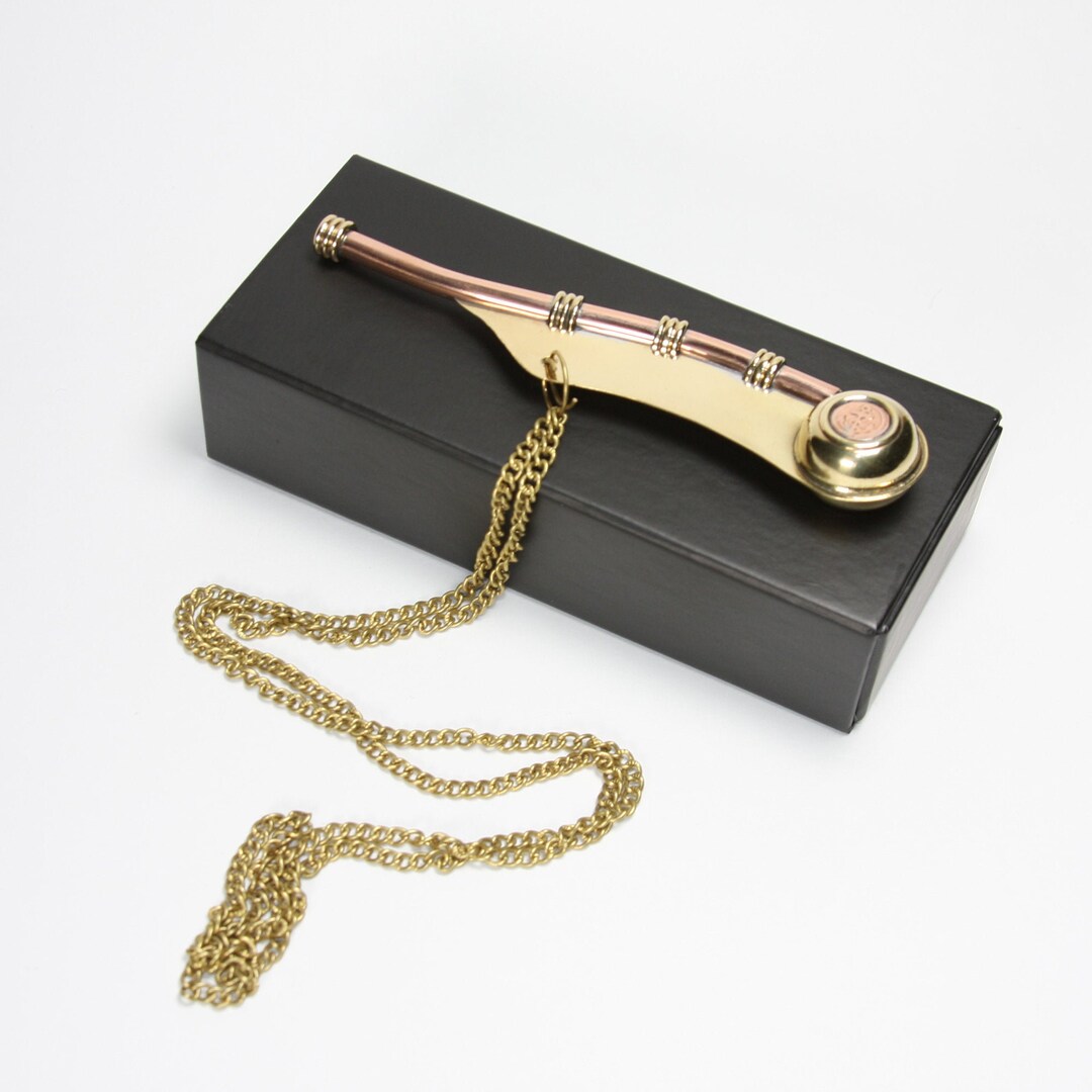 Bosun Boatswain Whistle Necklace Vintage Etsy