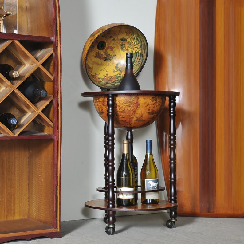 globe liquor cabinet