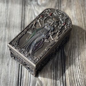 Hecate Triple Goddess Trinket Box