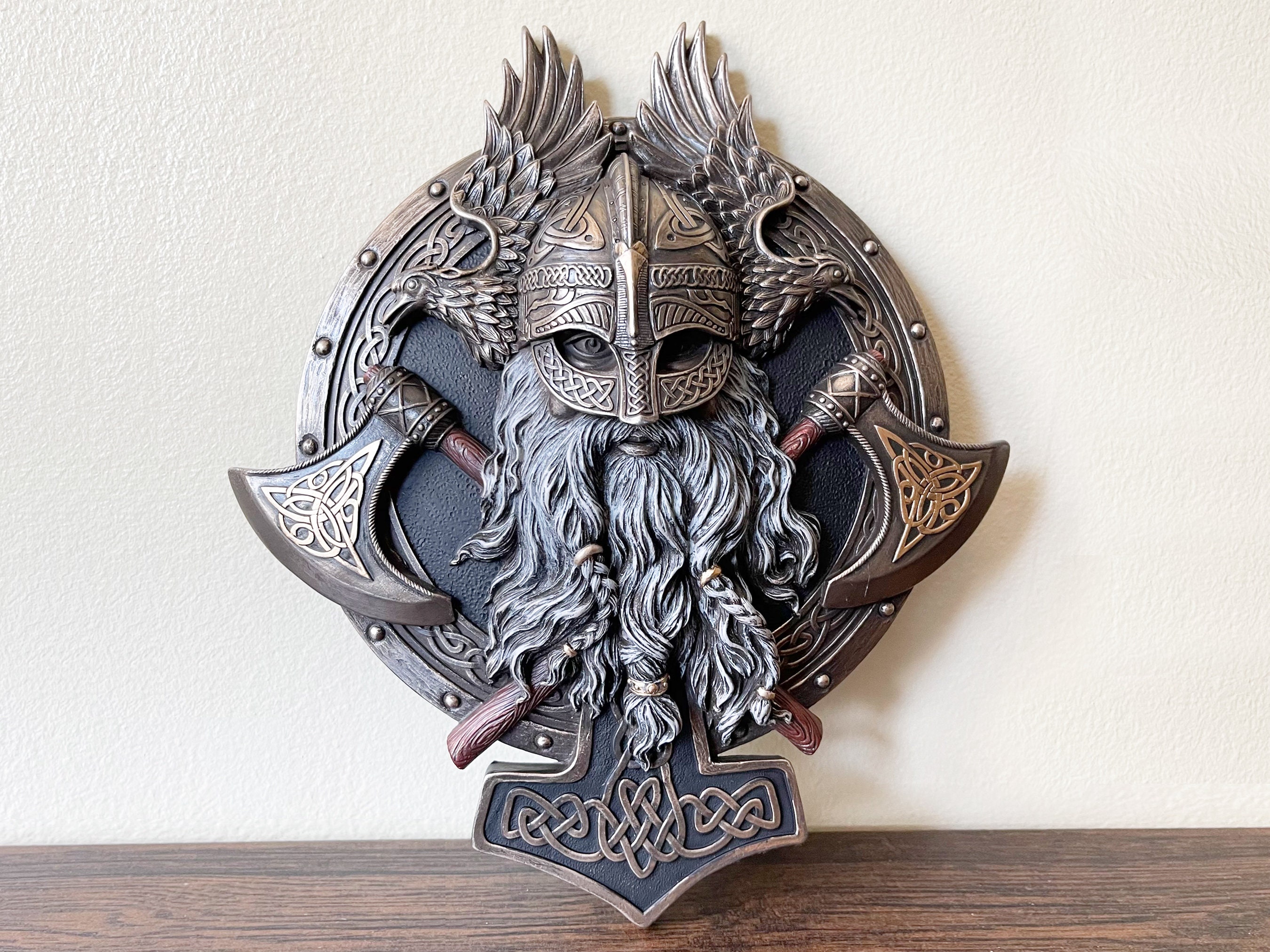 Viking Wall Plaque Etsy