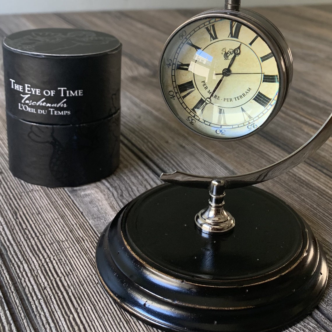 Royal Marines Commando World Time Desk Clock Etsy