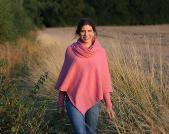 Recycled Yarn Poncho