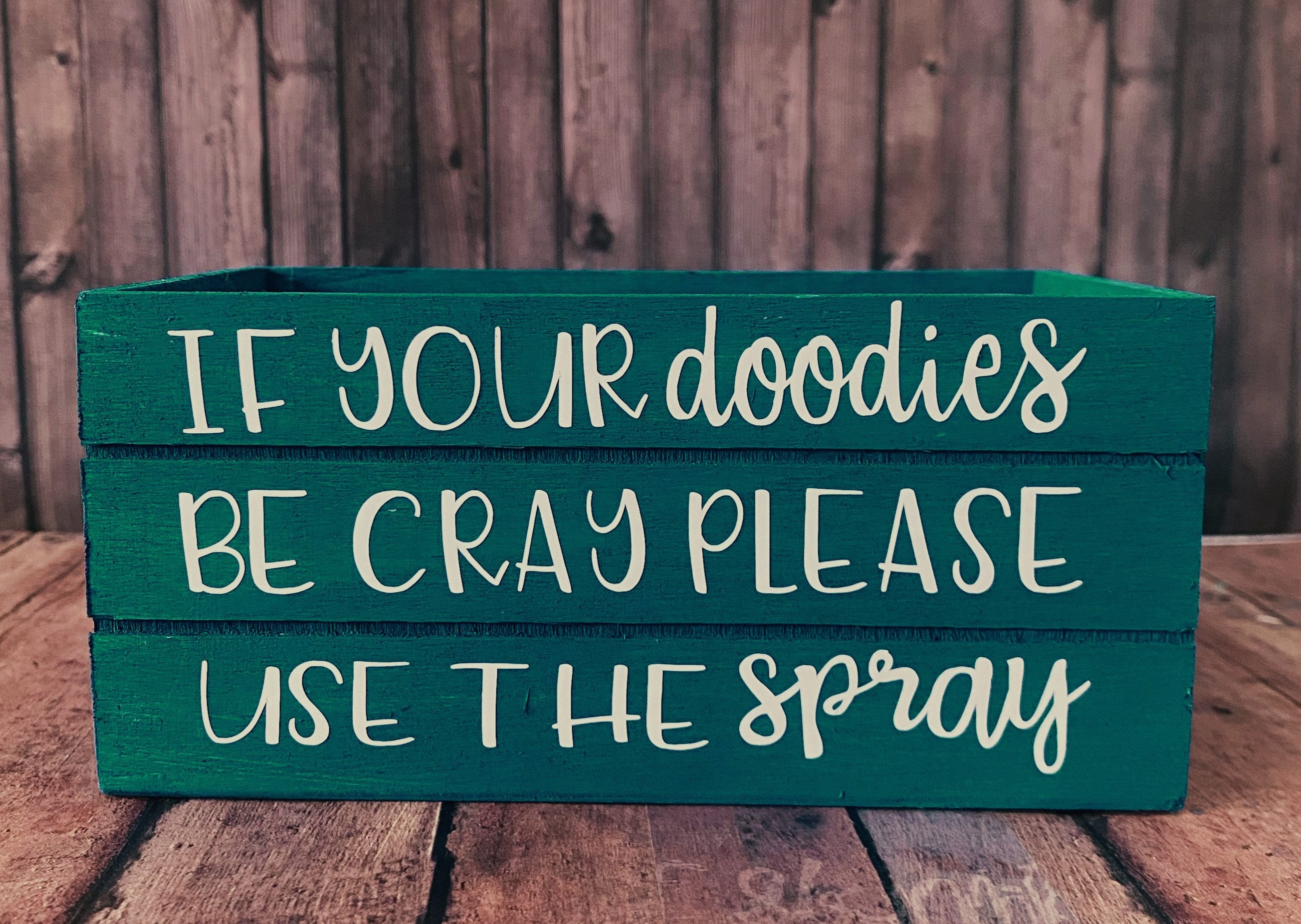 Caja de almacenamiento de baño | Etsy