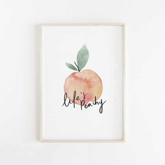 peach nursery decor