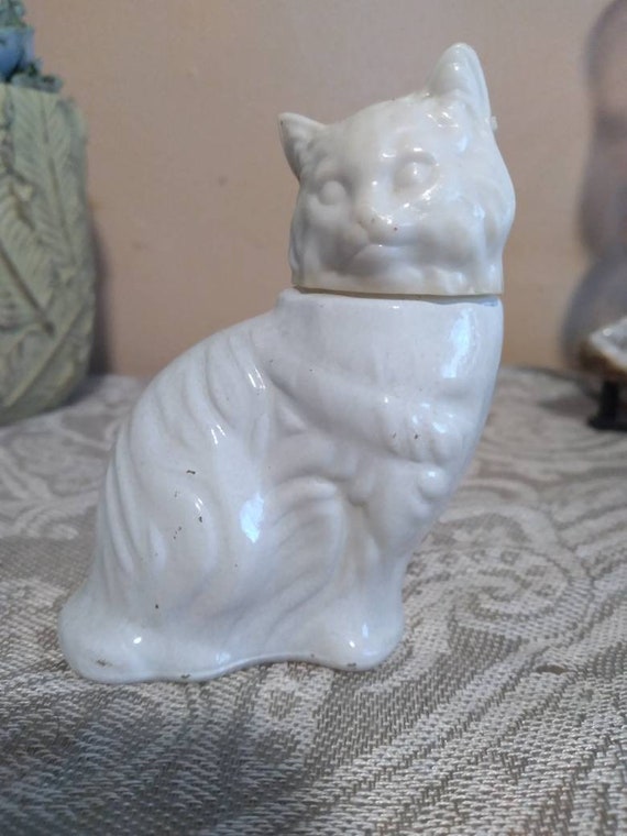 Vintage Avon Cat Perfume Bottle Etsy