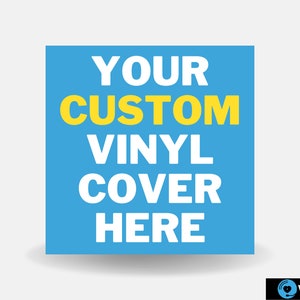 Custom 12" Record Sleeve ONLY - Front & Back NO VINYL