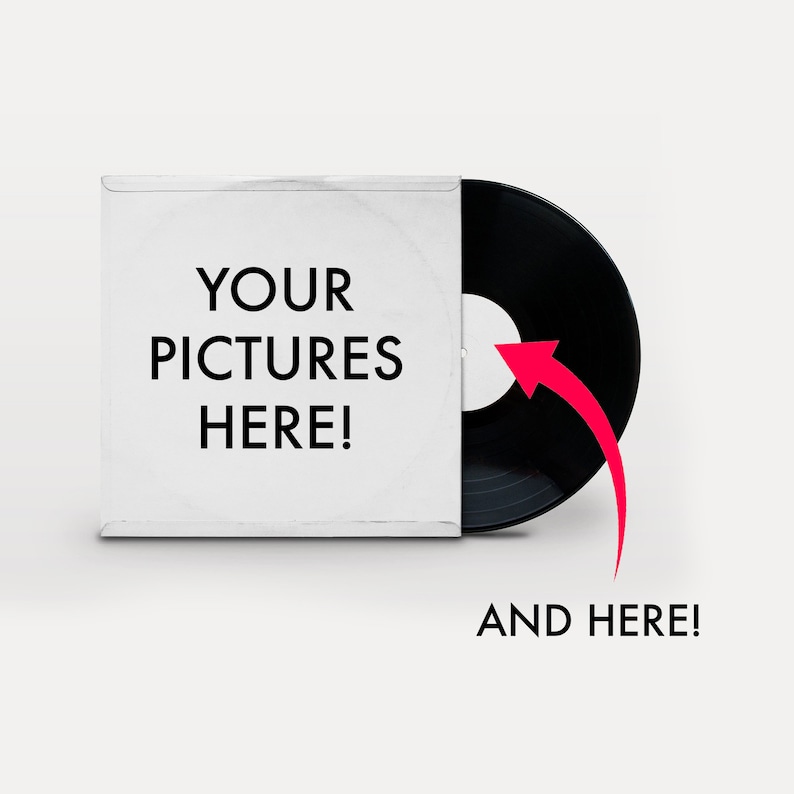 12-Zoll-Vinyl-Schallplatte-Mixtape, beidseitig, schwarz, vollständig kundenspezifisch Lieder Ihre erstaunliche Playlist auf Vinyl, 20 Minuten pro Seite 40 insgesamt WE PRESS FASEST Bild 2