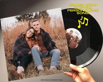 NEW! Customized Personal Song on 12" Vinyl Record! - Fully Custom Artwork & Cover!