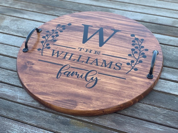 Unfinished Wood Serving Platter,anniversary Gift,wood Tray,large