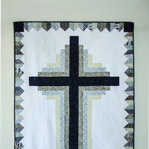 Log Cabin Quilt Pattern (digital-pdf)