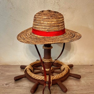 One Piece Monkey D. Luffy Cosplay Luffy Hat HandMade Série Limitée image 1