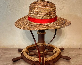 One Piece Monkey D. Luffy Cosplay Luffy Hat (HandMade) Série Limitée