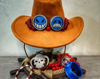 ワンピース ドラキュル・ミホーク 帽子＆ネックレス（ハンドメイド