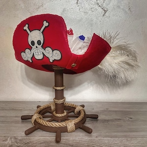 One Piece Gol D. Roger Hat - Custom Cosplay (HandMade) Limited Series