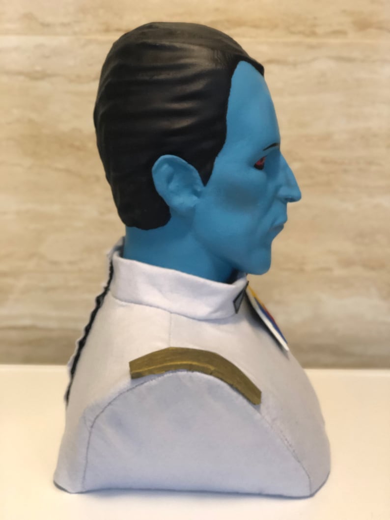 Grand Admiral Thrawn Bust Life Size | Etsy