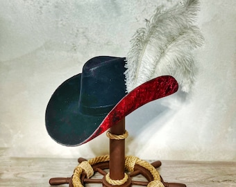 One Piece Drakul Mihawk Hat and Necklace (Handmade) Limited Series
