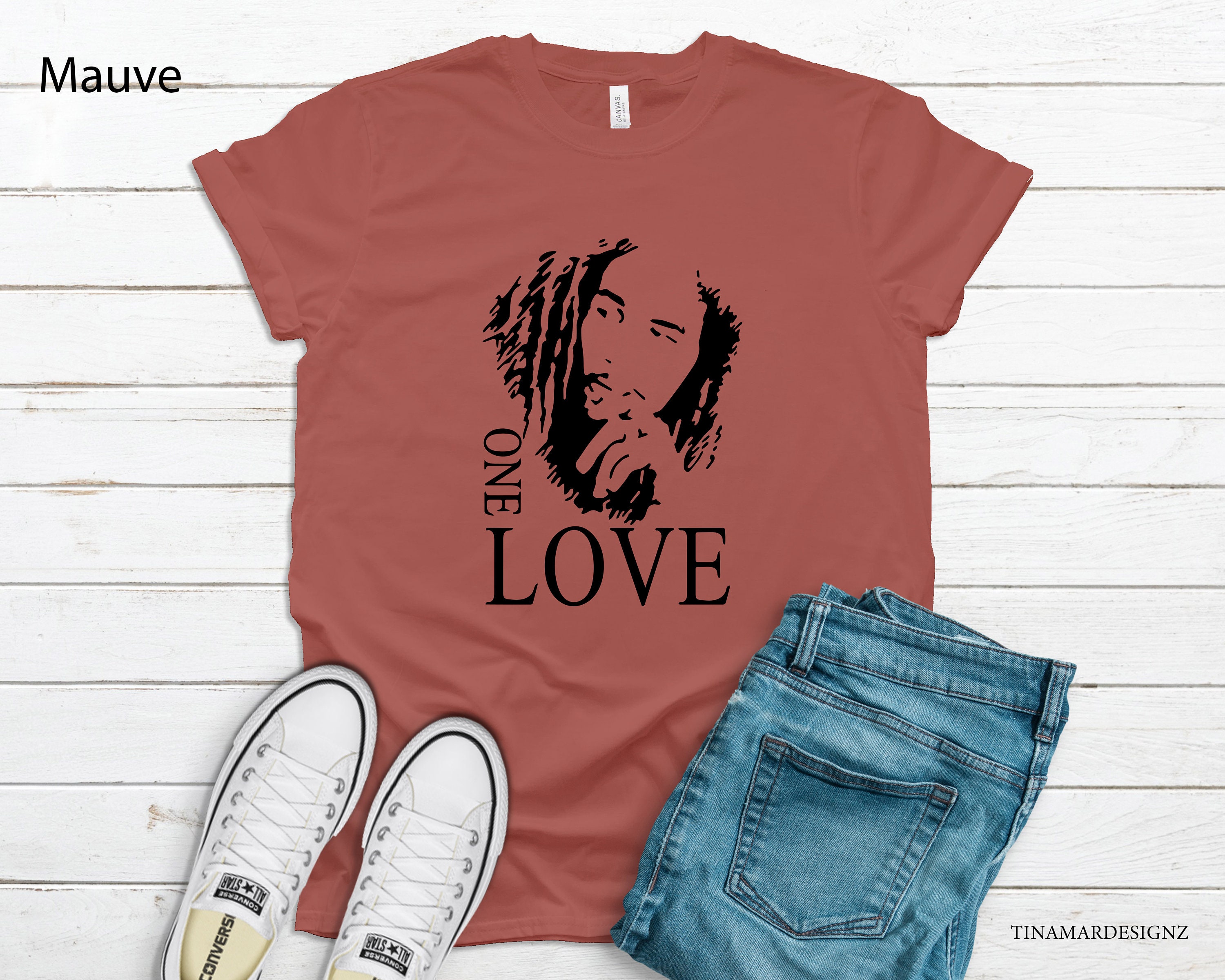 Discover One Love Bob Marley T-Shirt
