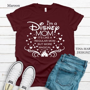 Im a Disney MOM ShirtMD Mothers Day ShirtMD MOM ShirtMD Disney ShirtMD Disney ShirtMD Fun MOM ShirtMD image 6