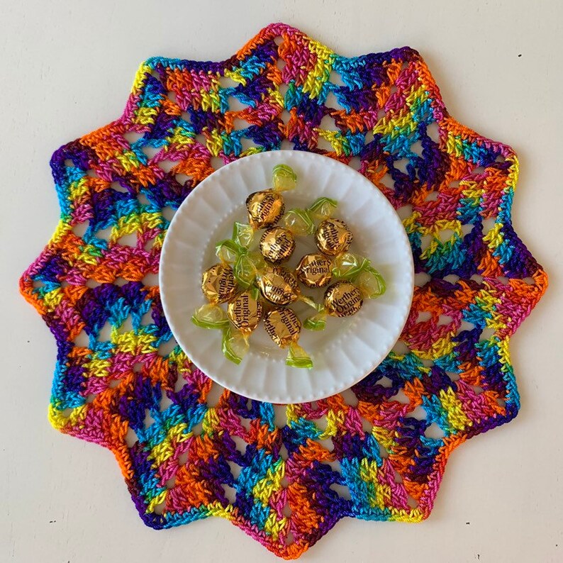 Doily Mexican Festive Table Decor Party Holiday Decor Home Etsy