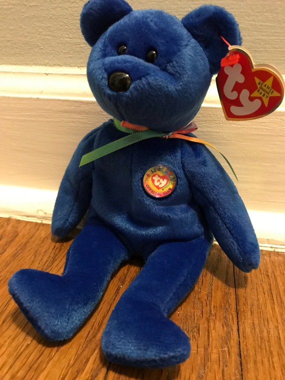 beanie baby clubby 1998