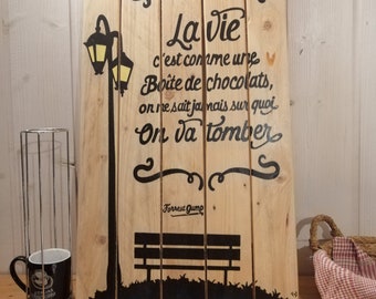 Citation De Forrest Gump Etsy France