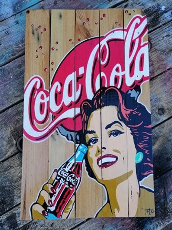 Décoration Murale Vintage Coca-Cola