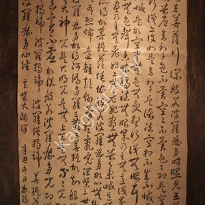 草书《心经》Handgeschreven boeddhistische hartsoetra Prajnaparamita Chinese kalligrafie in zegelschrift《 心经》书法 心經書法