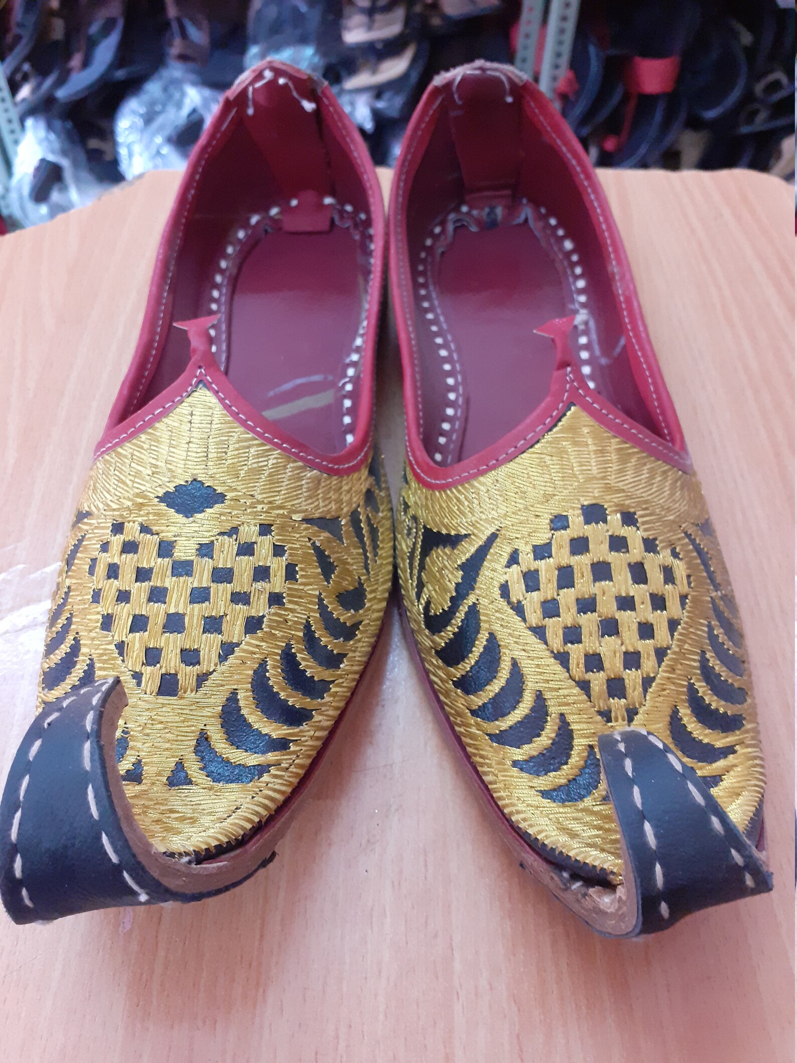 Punjabi Khussa Mojari Shoes for Men Leather Khussa Mojari - Etsy