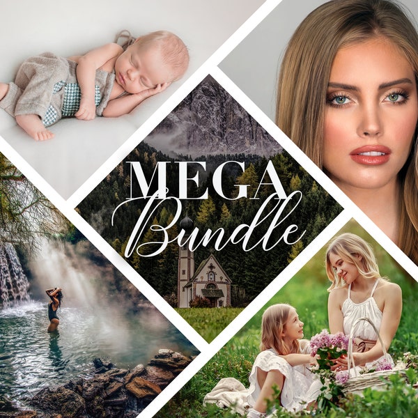 Photoshop Actions, 125+ Actions Bundle, Newborn Actions, Fall Actions, Portrait Actions, Light Actions, Skin Actions, Sky Actions