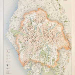 Lake District National Park Map - Large Map of the Lake District - Lake ...