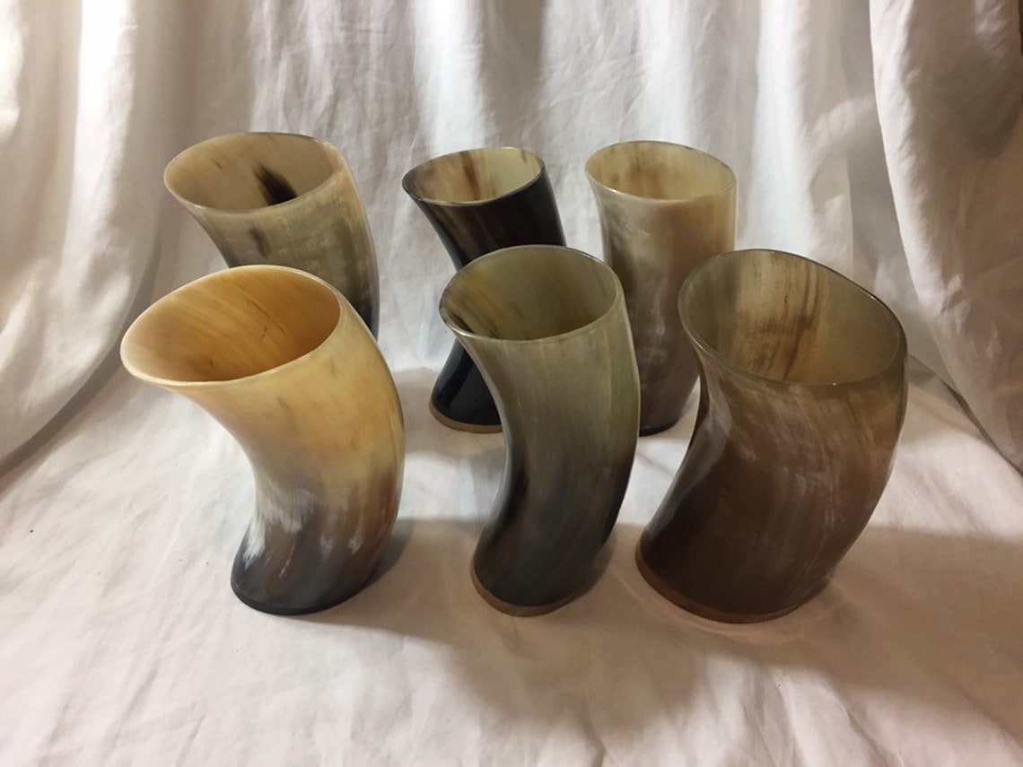 Buffalo Horn Cups Drinking Glass Gifts for Him Gifts for Her Etsy
