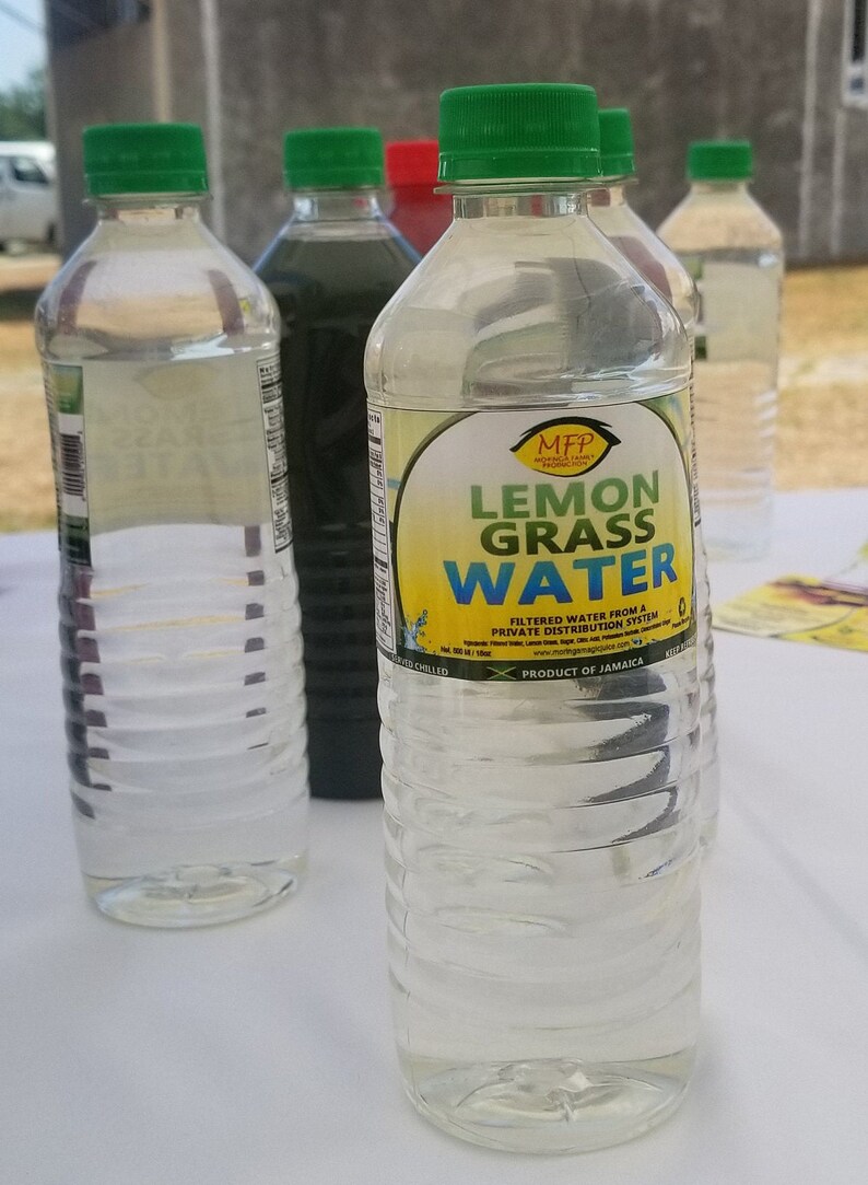 Lemongrass Flavored Water Etsy