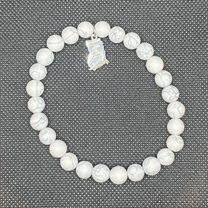 Yemoja Ghana Charm Bracelet - Silver