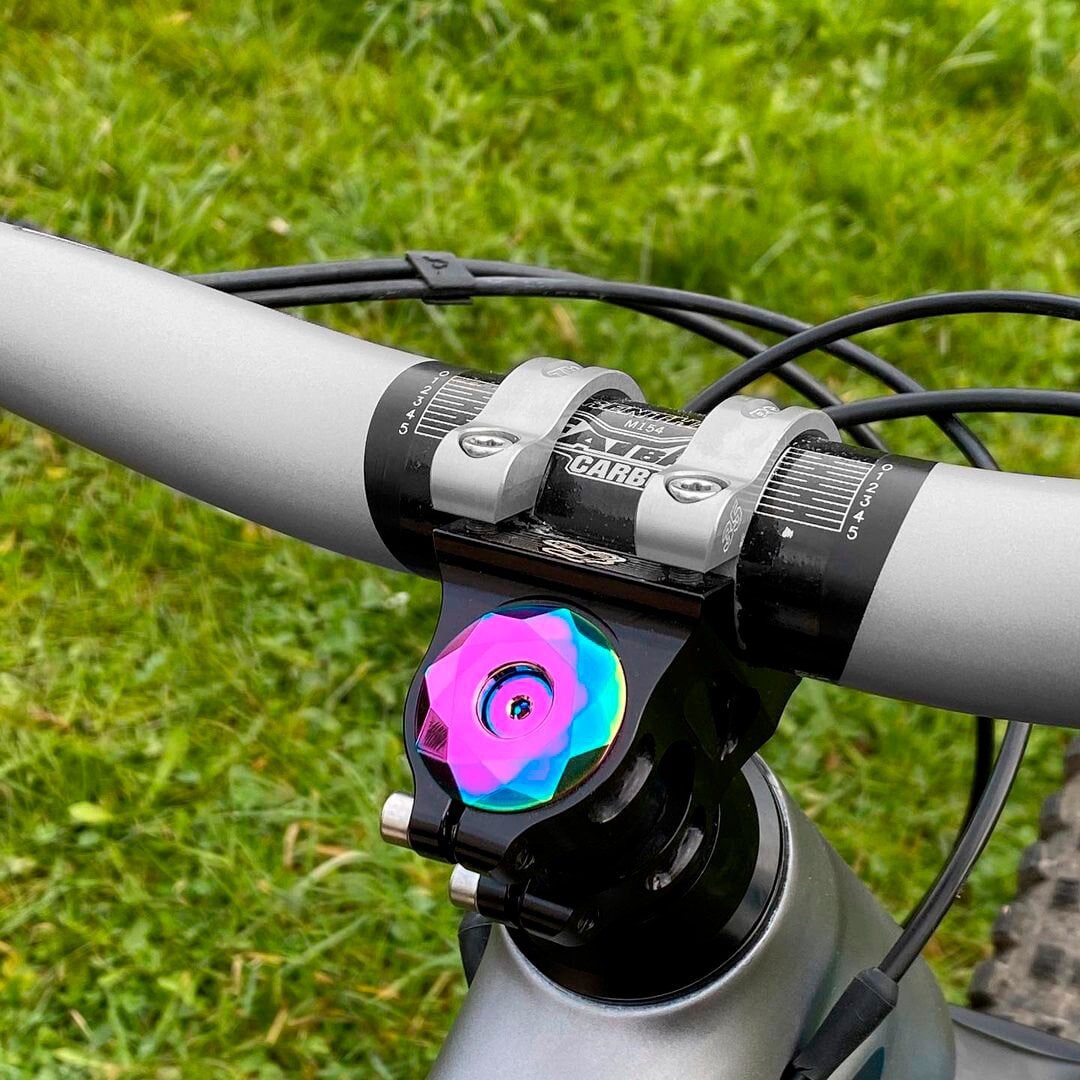 Oil Slick Stem Cap Touring Road Bike 1 
