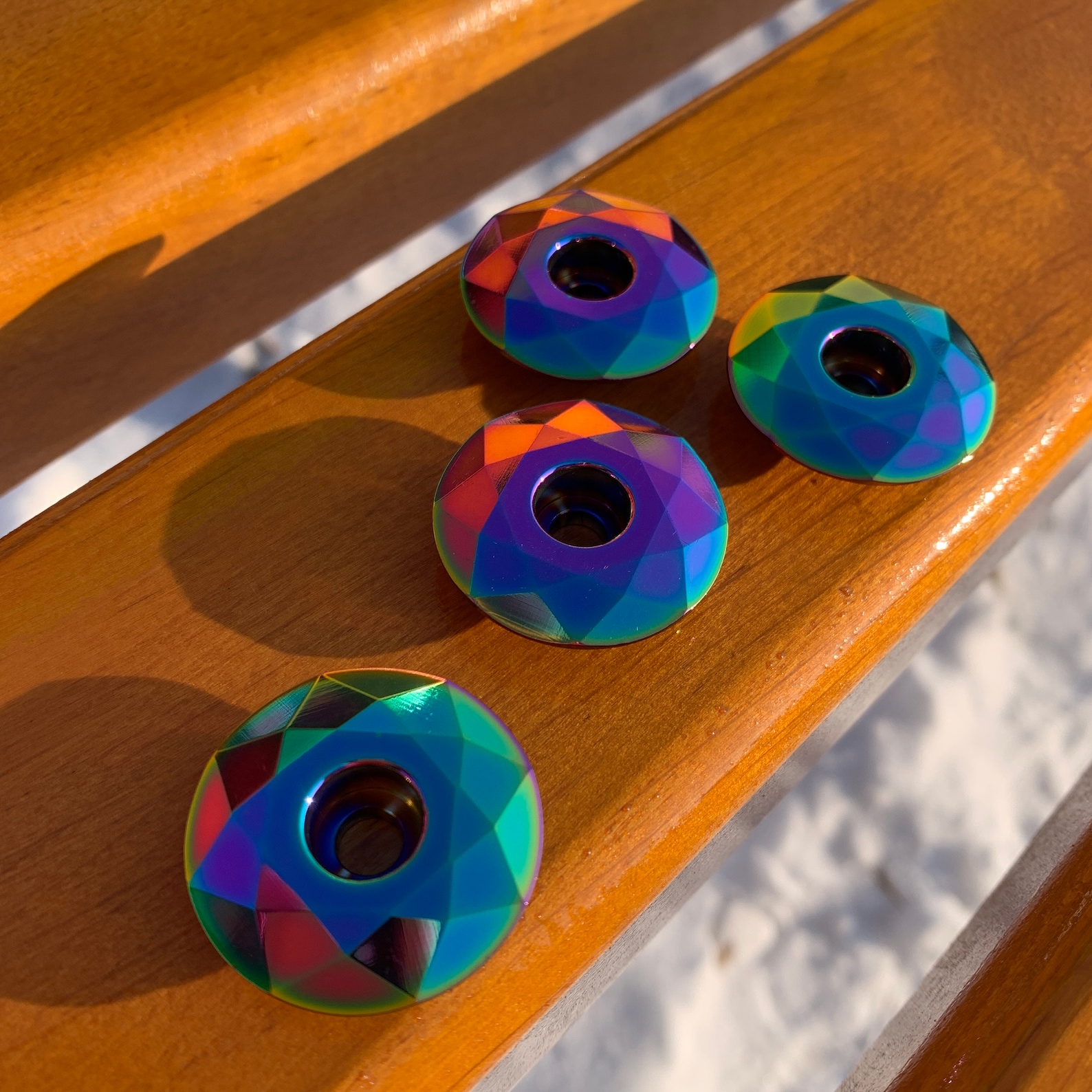 Oil Slick Stem Cap MTB Touring Road Bikes 11/8 Headset Etsy