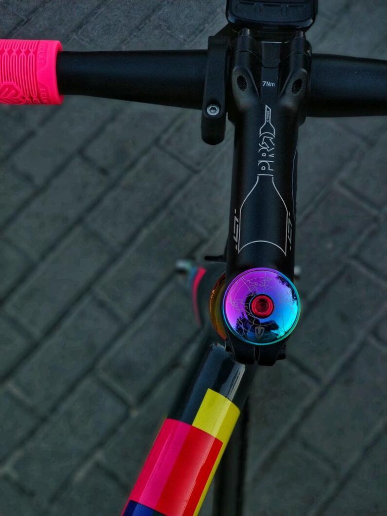 Oil Slick Stem Cap MTB Touring Road Bikes 11/8 Headset Etsy Canada