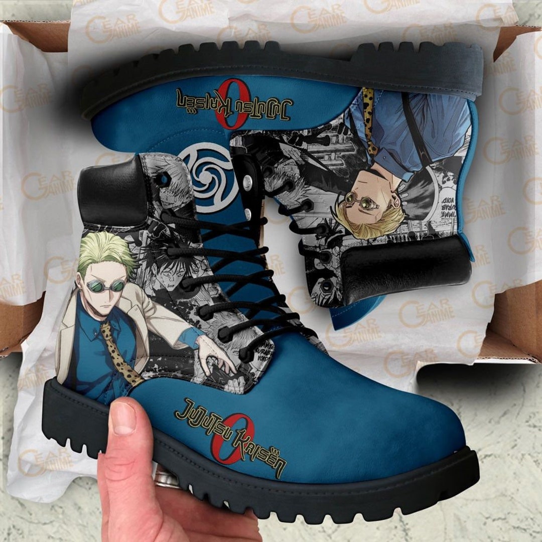 Natsuki Boot Jujutsu Kaisen Kento Nanami Classic Leather Boots All Season - Etsy UK