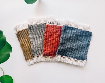 Woven Coasters | Coasters | Coaster Set | Gifts for Her