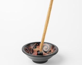 Peruvian Traditional Ceramic Incense Holder - Chulucanas, Peru