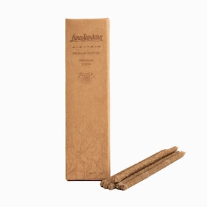 Premium Grey Copal Hand Rolled Incense Sticks from 100% Wild Peruvian Copal