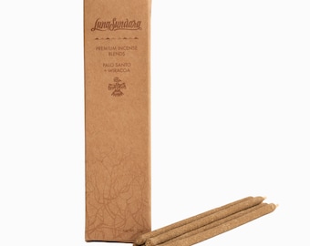 Hand Rolled Palo Santo & Wiracoa Incense Sticks - Peruvian Artisan