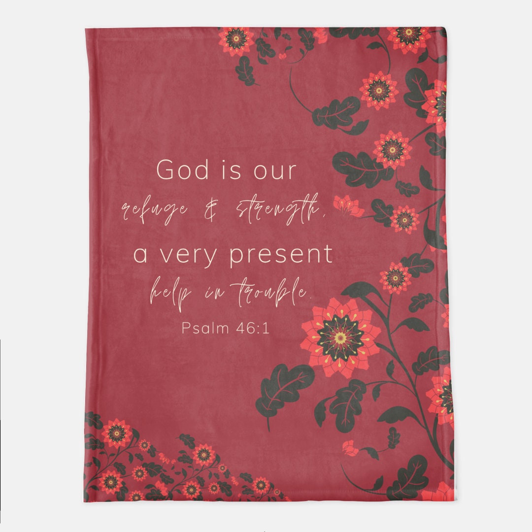 Christian Blanket For Women Bible Verse Blanket Christian Etsy
