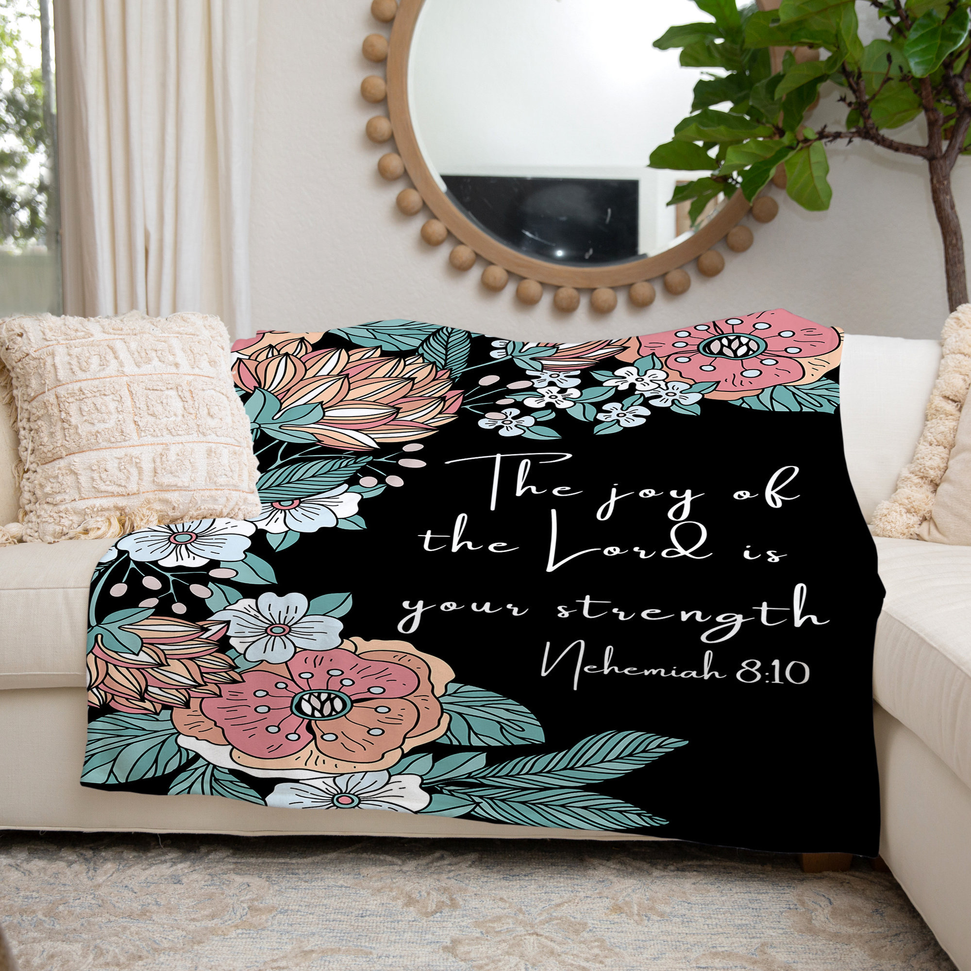 Christian Gifts For Women Cozy Blanket with Bible Verse  Etsy