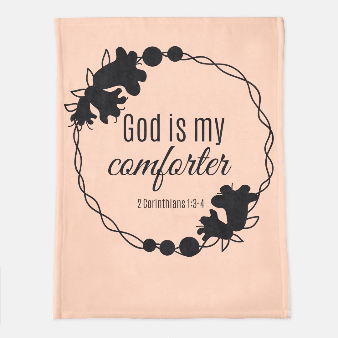 Christian Gifts for Women, Fleece Blanket for Her, Bible Verse Gift
