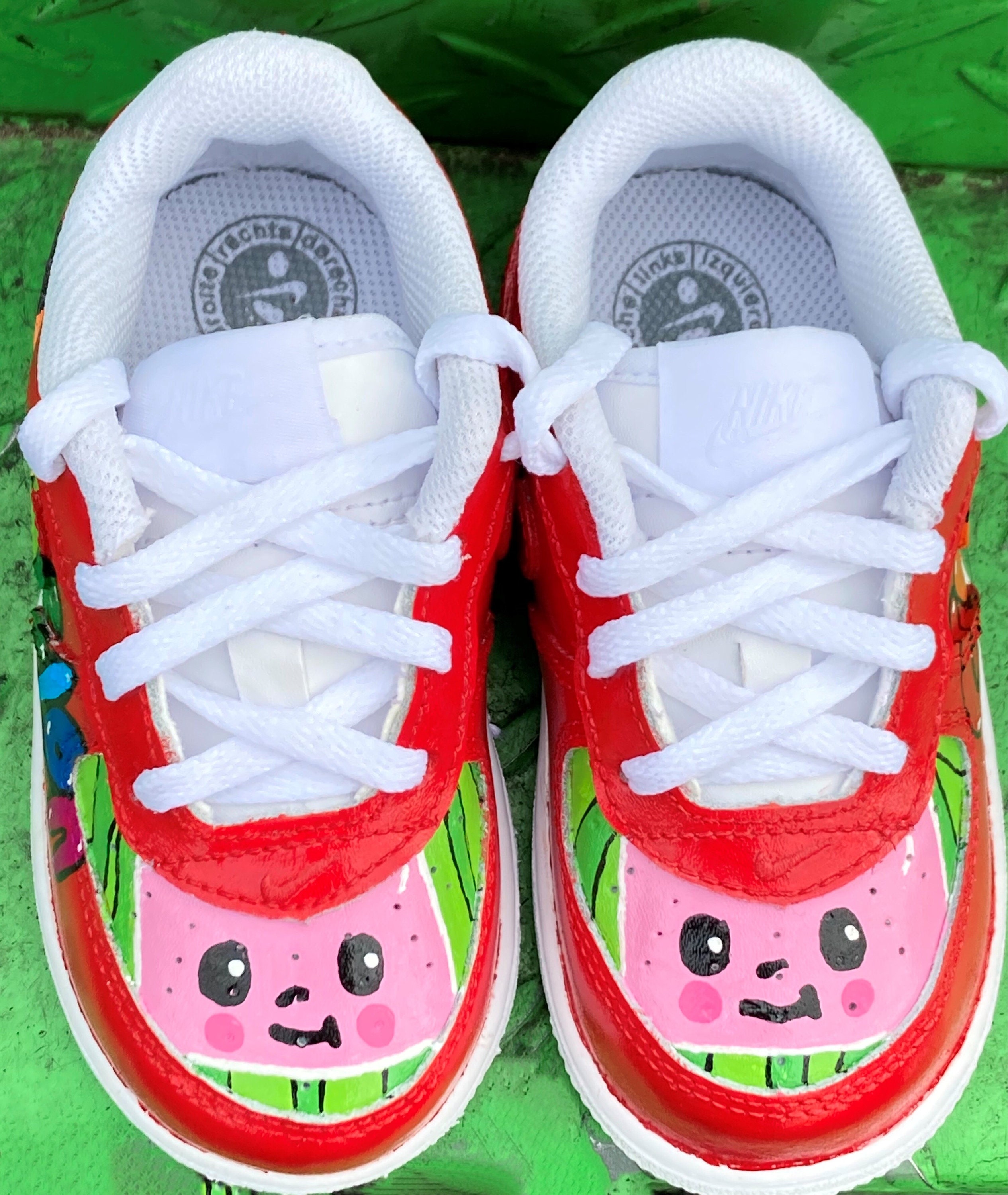 Inspired Infant/toddler Hand Painted Nike Af1s Childrens | Etsy Ireland