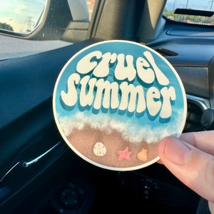 Made my first ever sticker for my water bottle! Had to represent Cruel  Summer😎☀️ : r/TaylorSwift