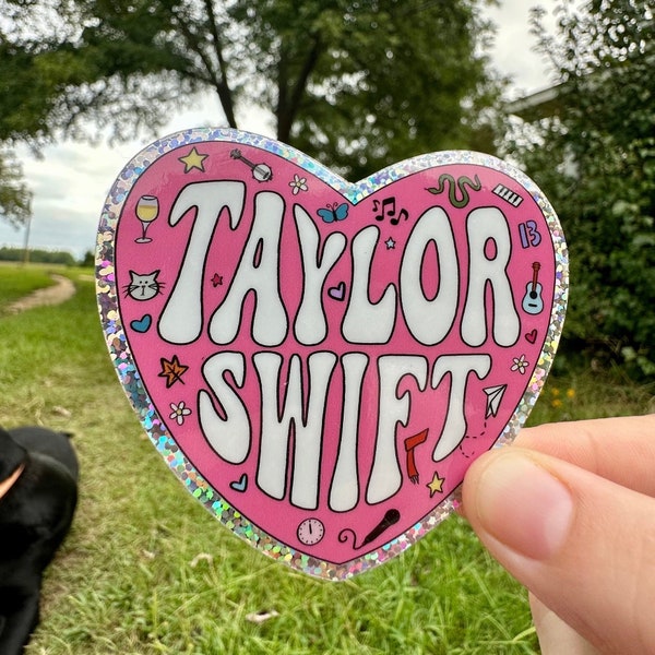 taytay Glitter Sticker